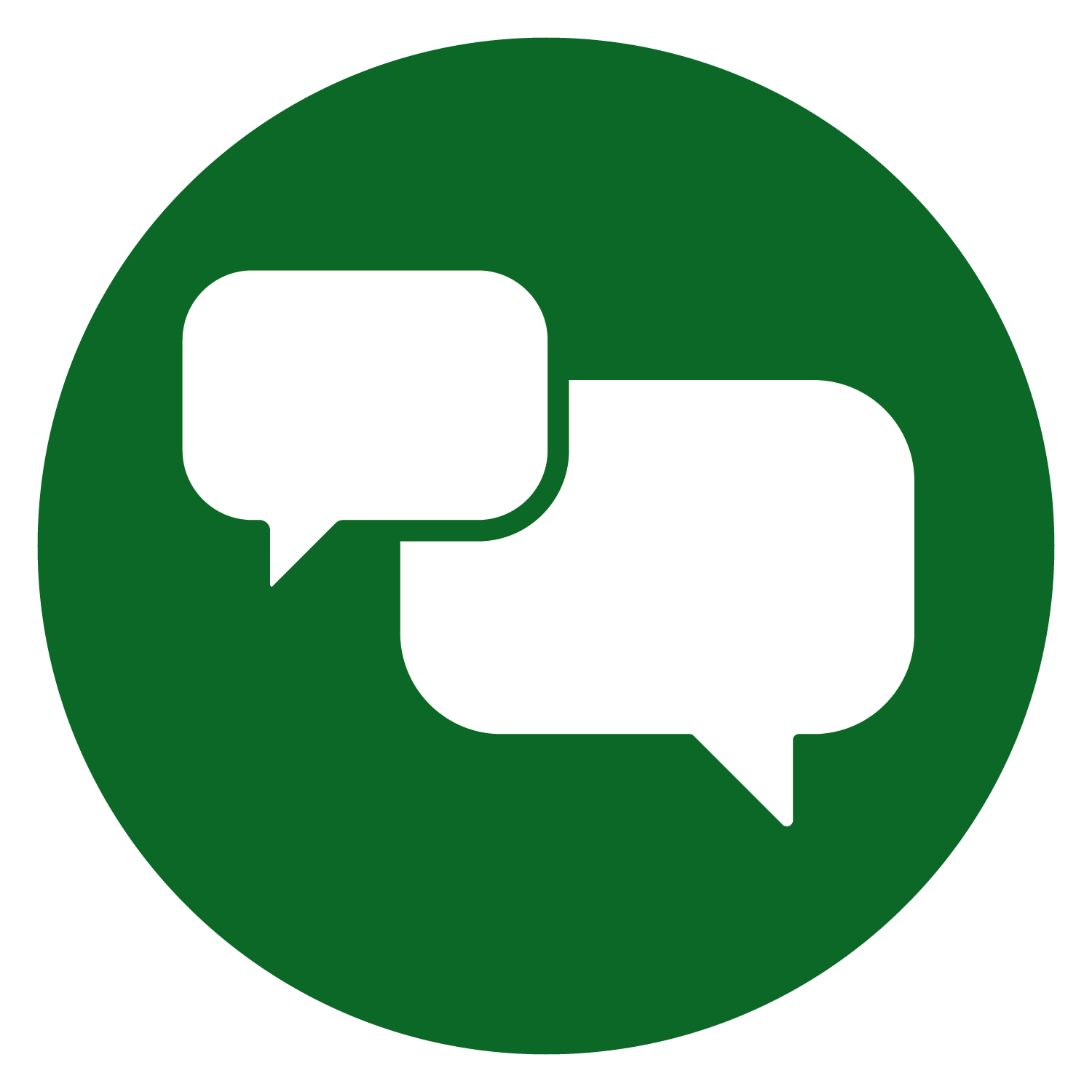 icon of speech bubbles